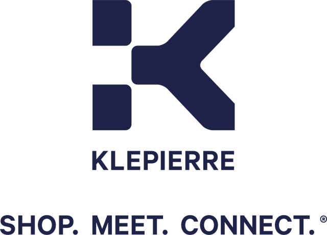 Klépierre's Shop. Meet. Connect. ® logo