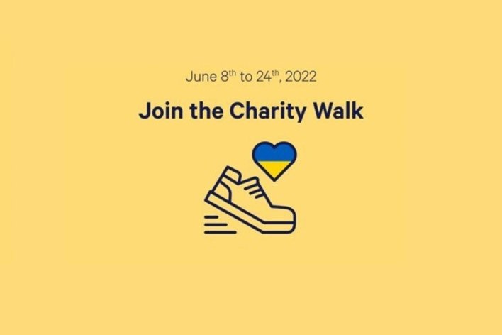 The group's employees commit to Ukraine: the solidarity walk