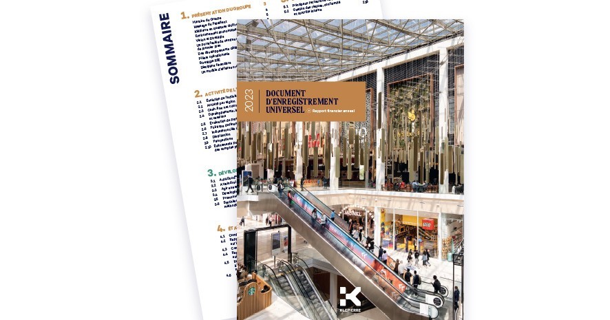 Klépierre publie son Document d'Enregistrement Universel 2023 – Klépierre