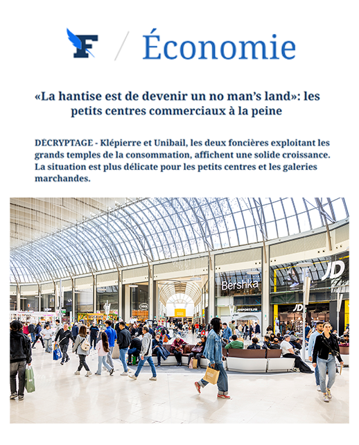 Le Figaro - «La hantise est de devenir un no man’s land»: les petits centres commerciaux à la peine