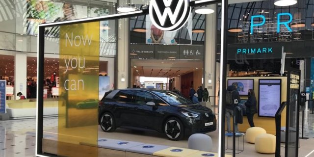 Le pop-up store, un nouvel écrin pour l'automobile – Klépierre