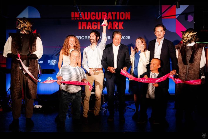 Hadrena inaugure son nouveau pôle de loisirs XXL Imagipark, au coeur du centre commercial de Val d'Europe