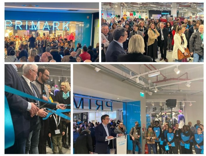 Inauguration de Primark dans notre centre commercial Centre Deux de Saint-Etienne